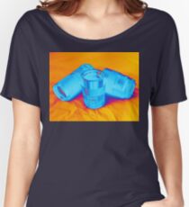 Pop Art Camera Lenses Women's Relaxed Fit T-Shirt