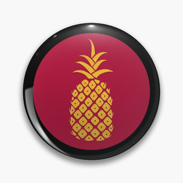 Item preview, golden pineapple pattern designed and sold by GoranDesign.