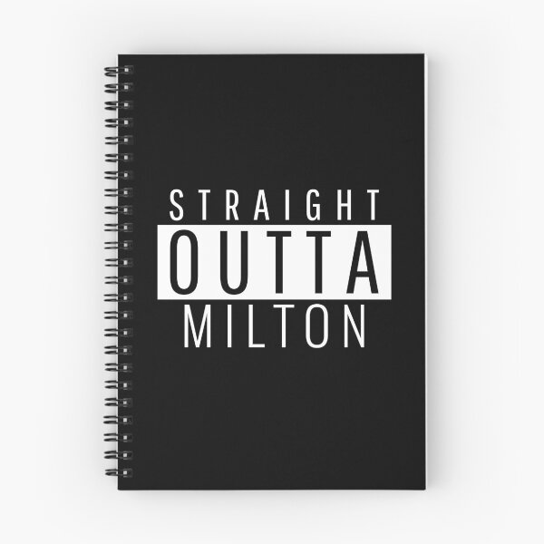 Item preview, Straight Outta Milton  designed and sold by Teelogic.