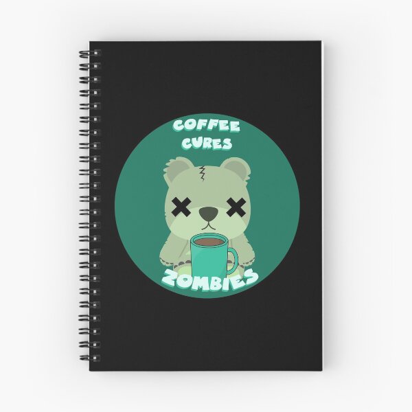 Item preview, coffee zombie bear designed and sold by GoranDesign.