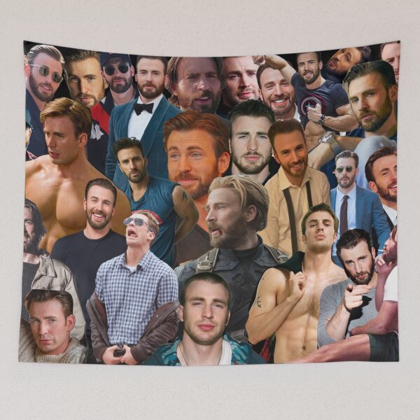 Item preview, Chris Evans Collage designed and sold by M-n-F.
