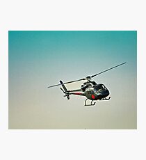 Helicopter Photographic Print