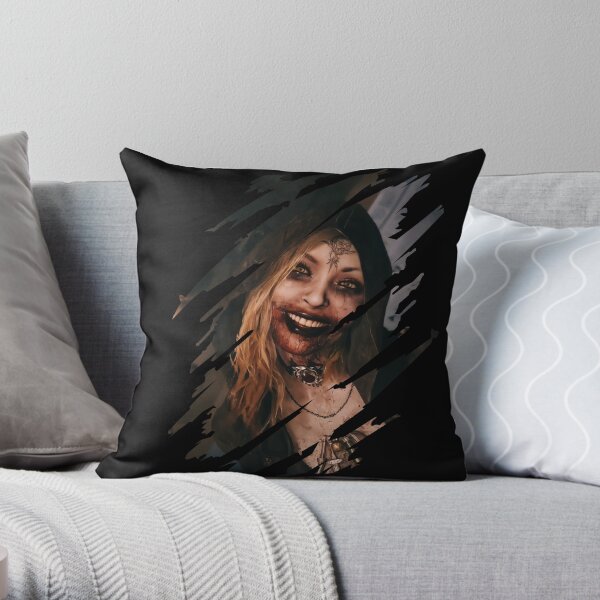 Bela, Dimitrescu's daughter, Resident evil village Throw Pillow