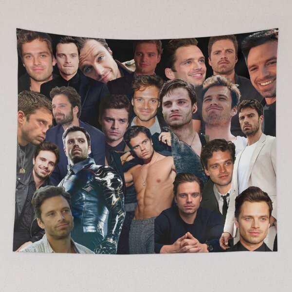 Item preview, Sebastian Stan Collage designed and sold by M-n-F.