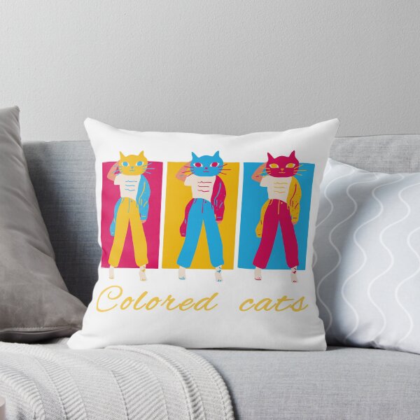 Item preview, Colored cat design designed and sold by KKK-BooKing.