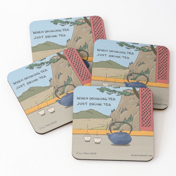 Item preview, When drinking tea, just drink tea designed and sold by Sketchplanations.