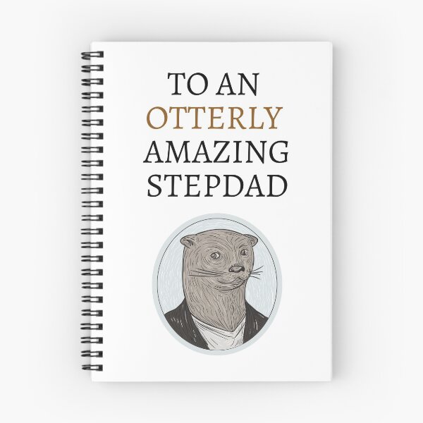 Item preview, To An Otterly Amazing Stepdad designed and sold by TheMinnie.