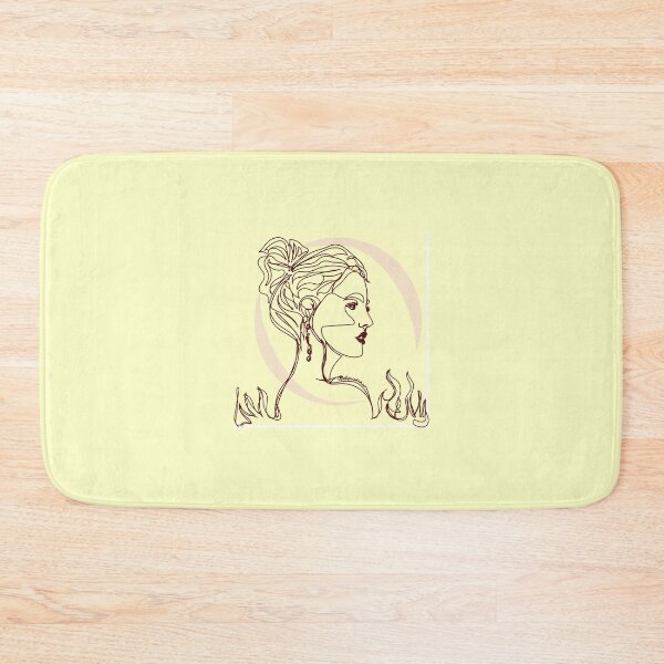 Item preview, Oneline fire woman designed and sold by Elipsisdraw.