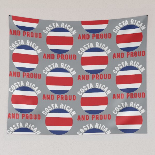 Item preview, Costa Rican and Proud -Flag of Costa Rica designed and sold by obedtheartist.