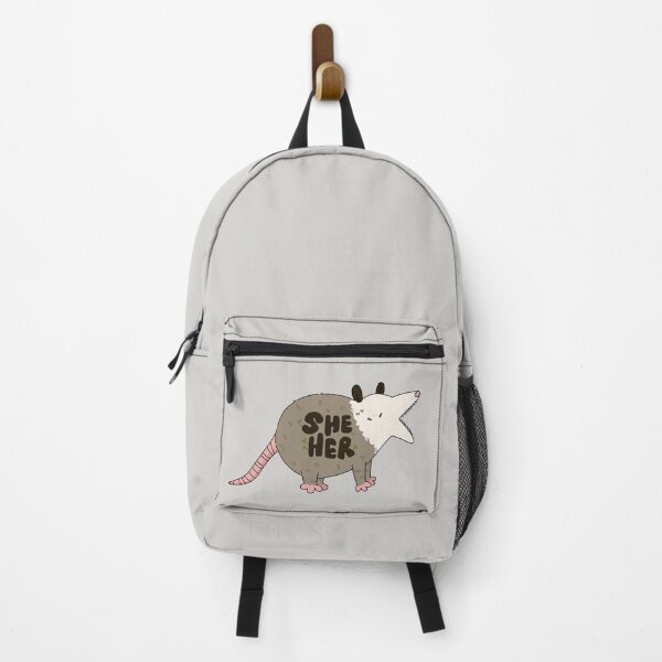 Item preview, She/Her Opossum Pronouns designed and sold by humblemushroom.