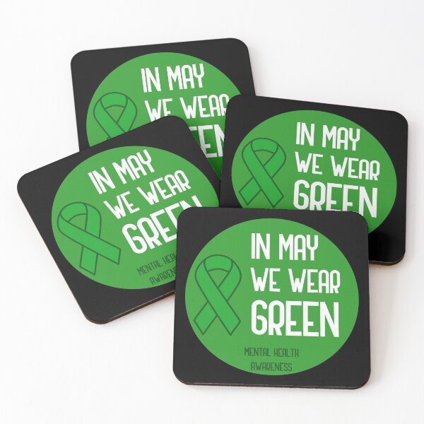 Item preview, in may we wear green mental health awareness designed and sold by GoranDesign.