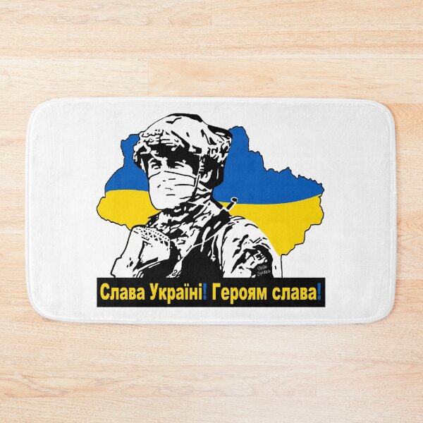 Item preview, Slava Ukraini; Heroiam Slava; designed and sold by StickerApe.