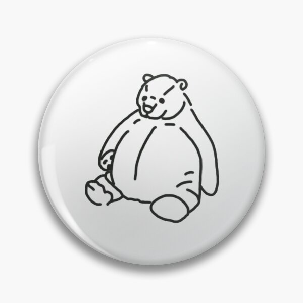 Item preview, Ikea bear outline (Djungelskog)  designed and sold by emigrace2001.