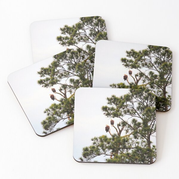 Item preview, Bald Head Eagle Pair Sitting In Tree designed and sold by Cynthia48.