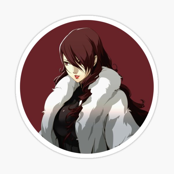 Persona 3 - Mitsuru Kirijo Sticker for Sale by cantinhonifty