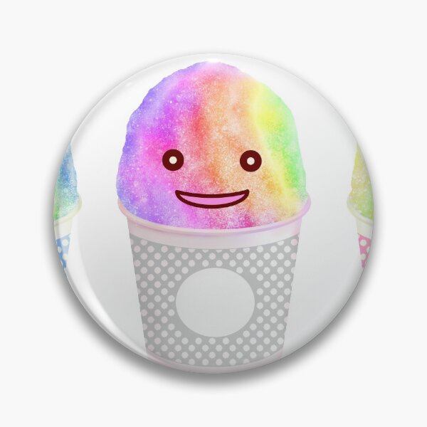 Item preview, shave ice stay icy cute summer rainbow ice designed and sold by toastygoat.