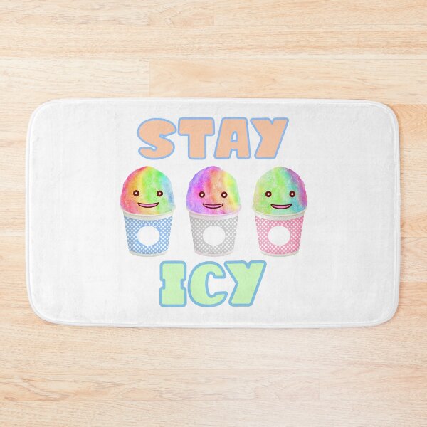 Item preview, shave ice stay icy cute summer rainbow ice designed and sold by toastygoat.