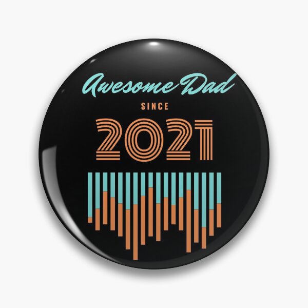 Item preview, Awesome Dad since 2021 designed and sold by SurbDesigns.