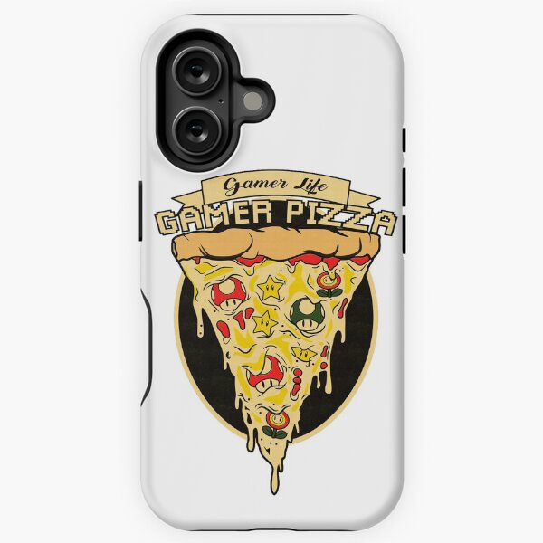 Item preview, gamer life, gamer pizza designed and sold by cremadesign.
