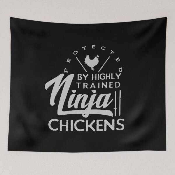 Item preview, Protected by Ninja Chickens designed and sold by Macspayne.