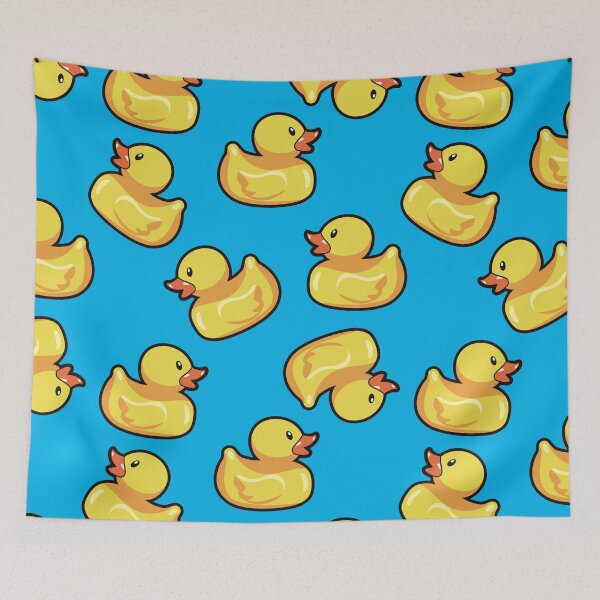 Item preview, Rubber Duck Blue Pattern designed and sold by keeleypost.