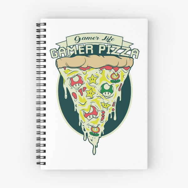 Item preview, gamer life, gamer pizza 2 designed and sold by cremadesign.