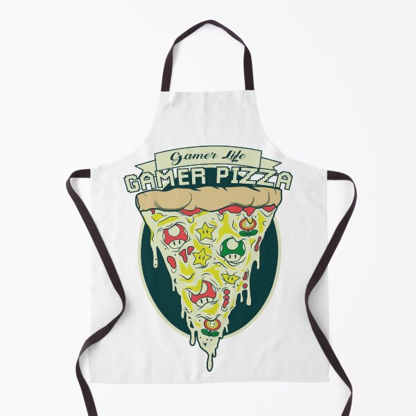 Item preview, gamer life, gamer pizza 2 designed and sold by cremadesign.