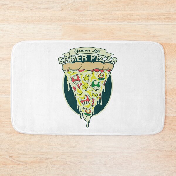Item preview, gamer life, gamer pizza 2 designed and sold by cremadesign.