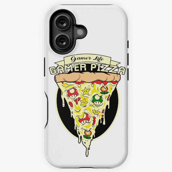 Item preview, gamer life, gamer pizza 3 designed and sold by cremadesign.