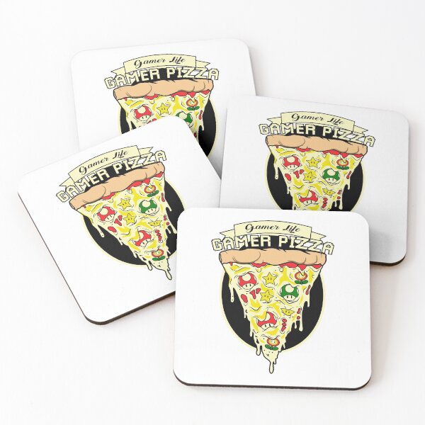 Item preview, gamer life, gamer pizza 3 designed and sold by cremadesign.