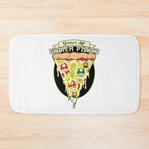Item preview, gamer life, gamer pizza 3 designed and sold by cremadesign.