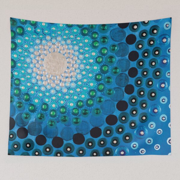 Item preview, Vibrant - Blue  designed and sold by Amy Diener.
