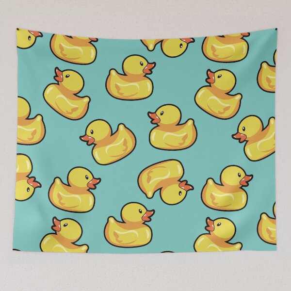 Item preview, Rubber Duck Green Pattern designed and sold by keeleypost.