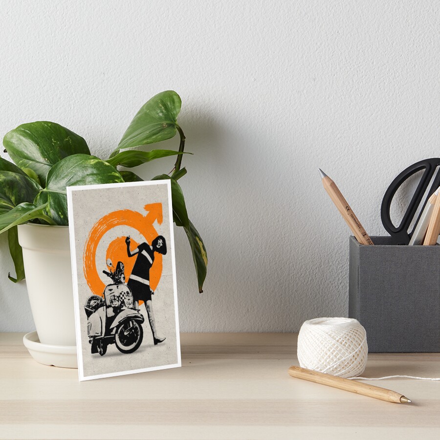Item preview, Art Board Print designed and sold by MephistoDesign.