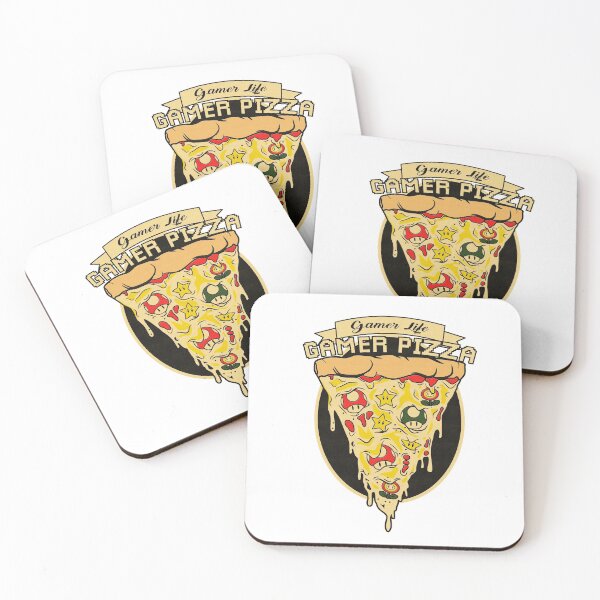 Item preview, gamer life, gamer pizza designed and sold by cremadesign.