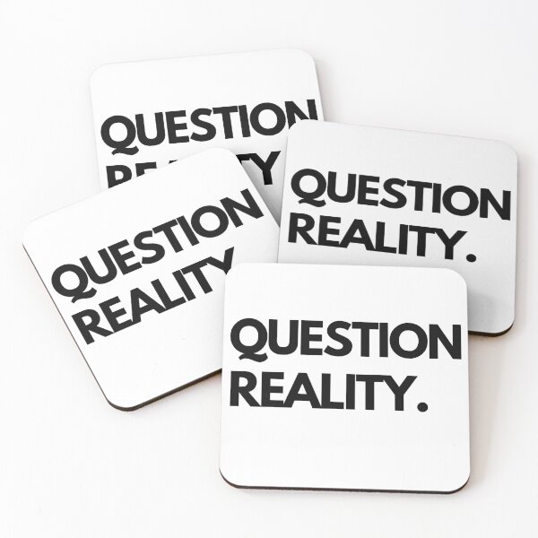 Item preview, QUESTION REALITY | Smart Successful Stoner | We Are The Universe designed and sold by AlfaEcho.