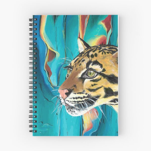 Item preview, Clouded Leopard Bright Cat designed and sold by NahlaBear.