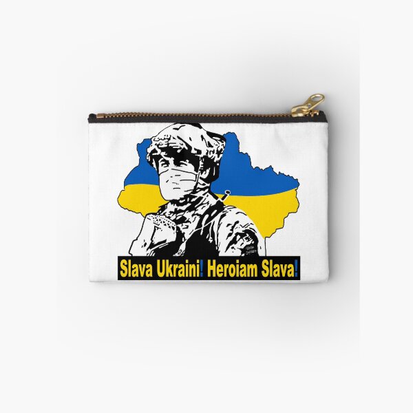 Item preview,  Glory To Ukraine; Glory To The Heroes; designed and sold by StickerApe.