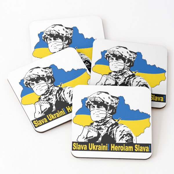 Item preview,  Glory To Ukraine; Glory To The Heroes; designed and sold by StickerApe.
