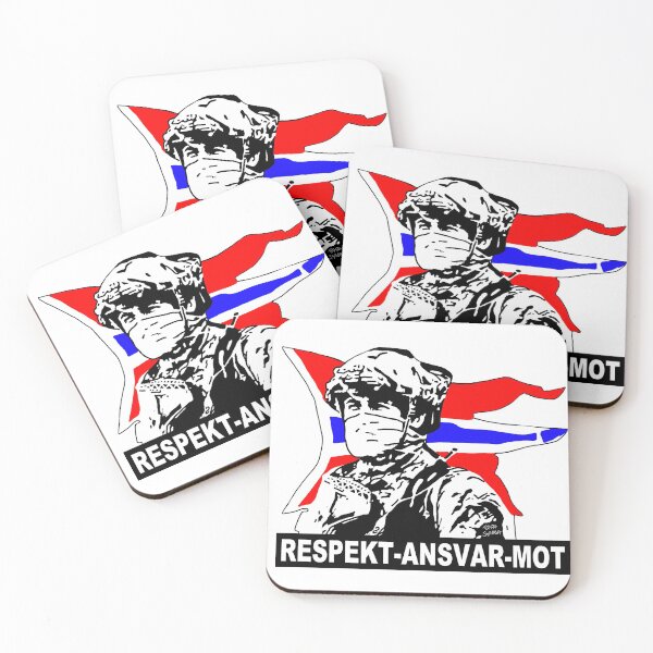 Item preview, Soldier; Respect; Norway; designed and sold by StickerApe.