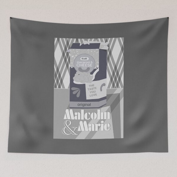 Item preview, Malcom & Marie Artwork Mac ‘n‘ Cheese // Zendaya John David Washington designed and sold by designedbylilli.