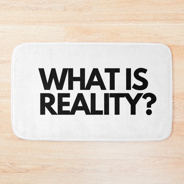 Item preview, WHAT IS REALITY | Smart Successful Stoner | We Are The Universe designed and sold by AlfaEcho.