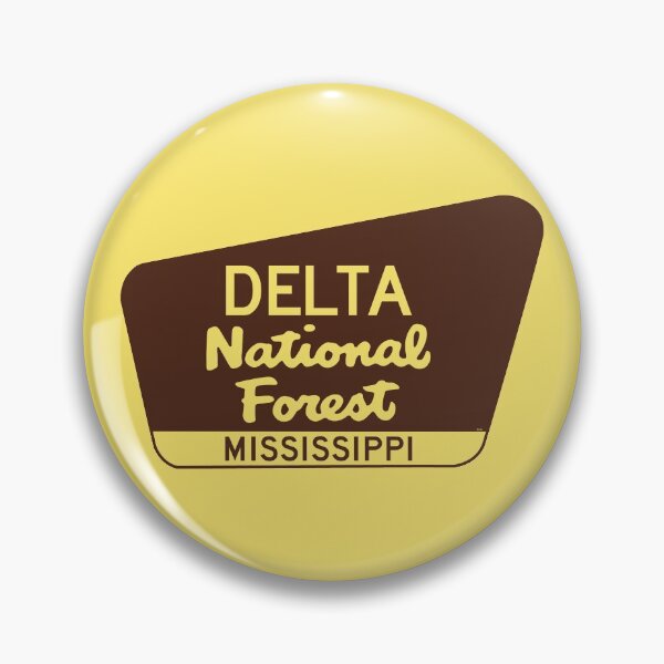 Item preview, Delta National Forest Mississippi Sign MS designed and sold by DESTINATIONS DECAL.