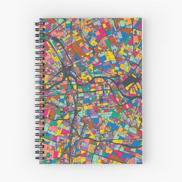 Item preview, Berlin Map - Mosaic - 2021 Colors designed and sold by HomeCities.