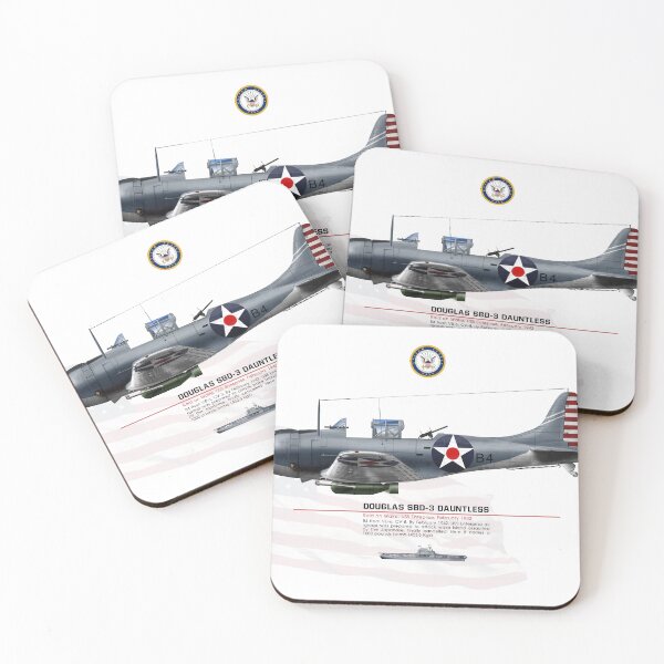 Item preview, Douglas SBD-3 Dauntess USS Enteprise, February 1942 designed and sold by TheCollectioner.