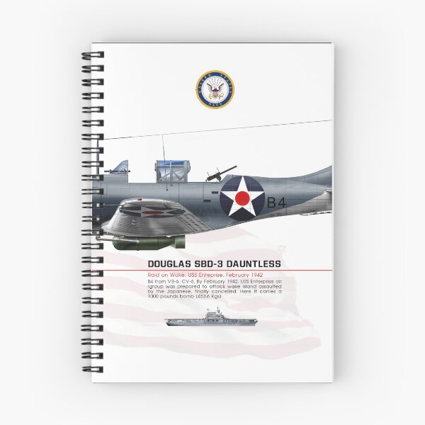 Item preview, Douglas SBD-3 Dauntess USS Enteprise, February 1942 designed and sold by TheCollectioner.