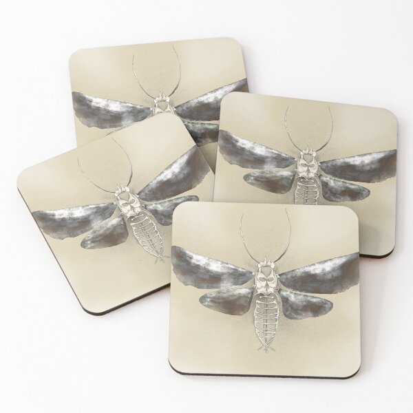 Item preview, Skeleton Moth designed and sold by helenfaye-art.