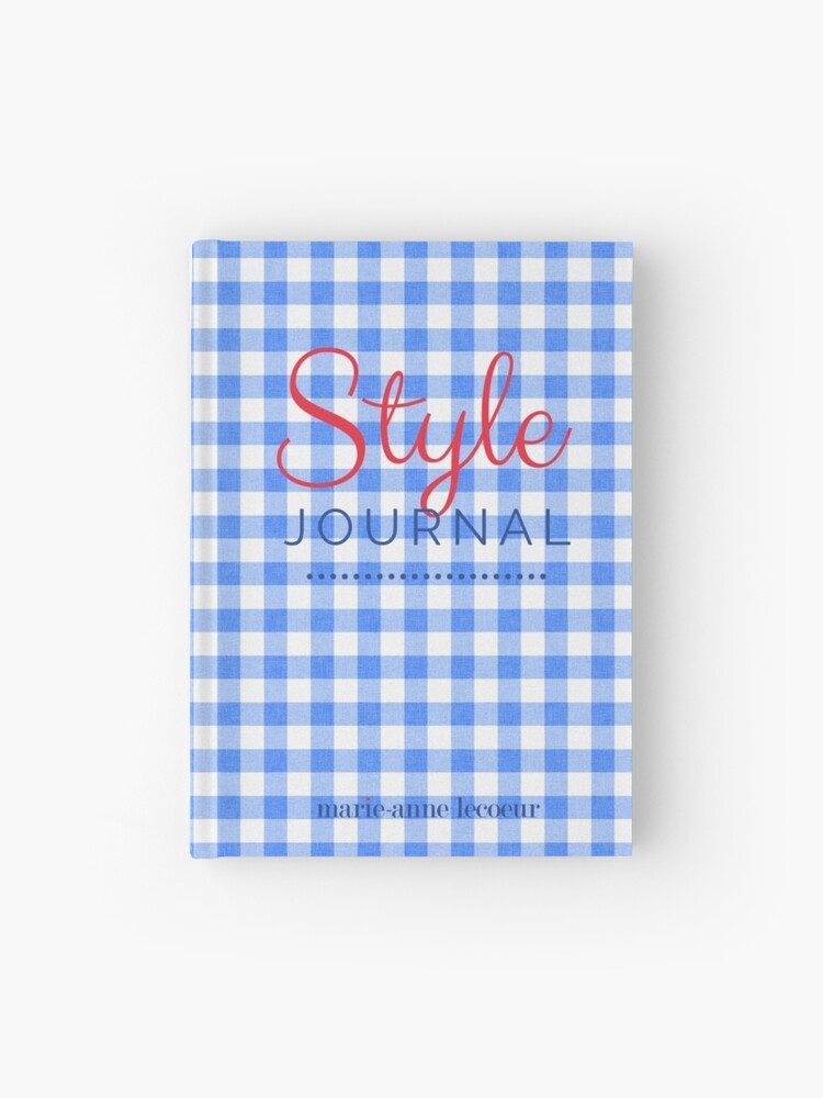 Thumbnail 1 of 3, Journal, Style Journal Blue Gingham designed and sold by ChicMarie.