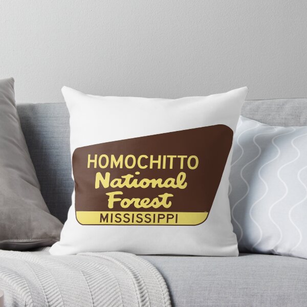 Item preview, Homochitto National Forest Mississippi Sign MS designed and sold by DESTINATIONS DECAL.