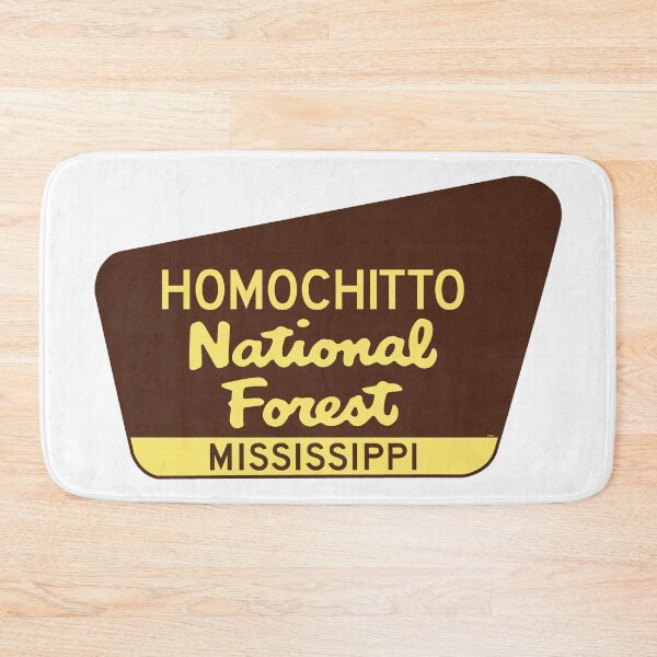 Item preview, Homochitto National Forest Mississippi Sign MS designed and sold by DESTINATIONS DECAL.